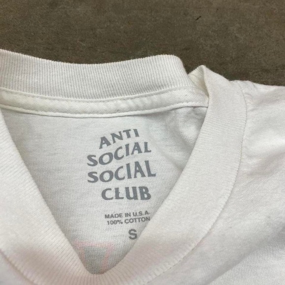 White Anti Social Social Club T-shirt - Picture 3 of 6